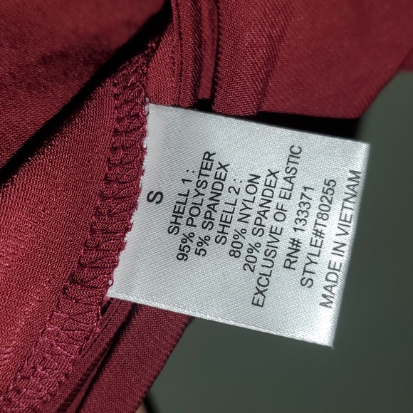 Forever 21 Wine Body Suit - Picture 5 of 5